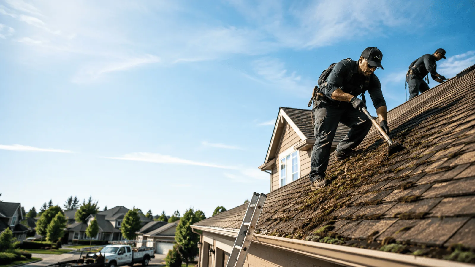Roof Moss Removal in Clover, SC near me